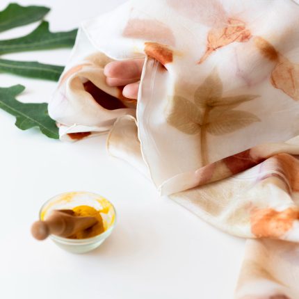 Eco-Printing on Fabric: Live Zoom Workshop