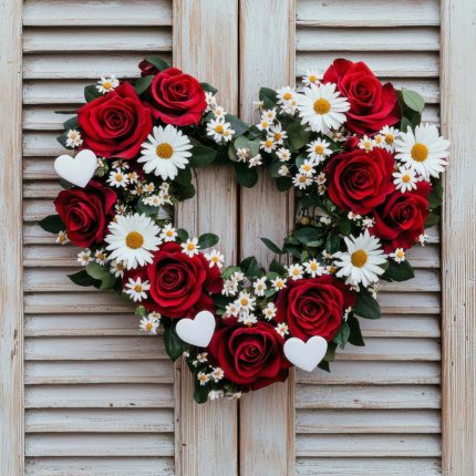 Heart Wreath Making: Live Zoom Workshop