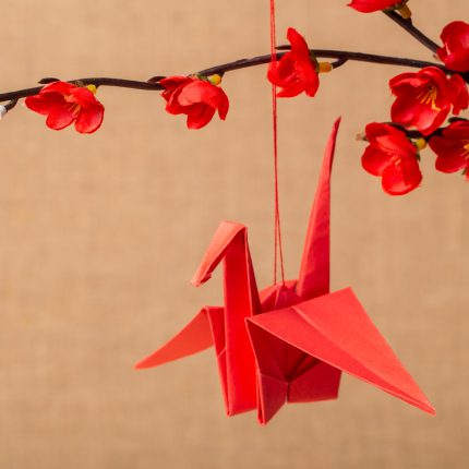 Origami Lanterns: Live Zoom Workshop