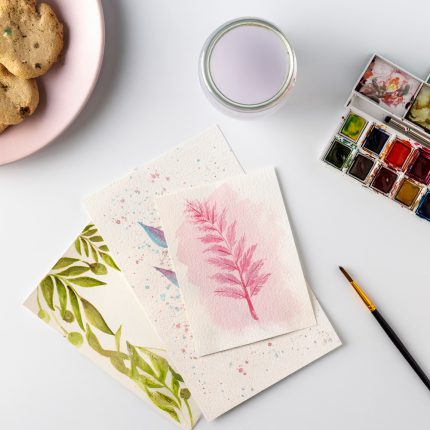 Watercolor Greeting Cards: Live Zoom Workshop